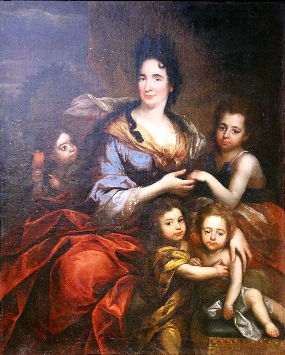 Ritratto della moglie dell'artista - Musée des Beaux, Arts de Marseille